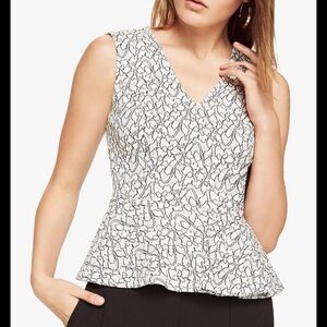 BCBG Peplum Top